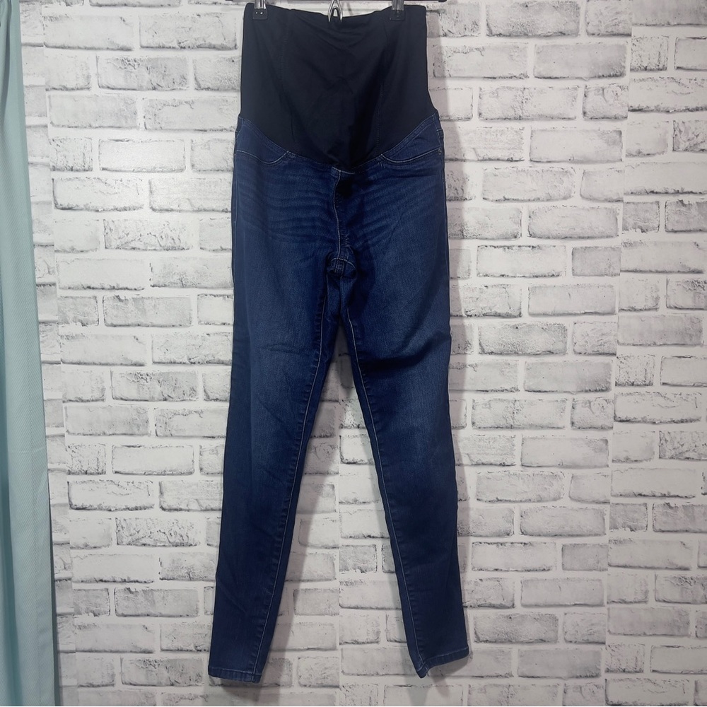Ingrid & Isabel Maternity Crossover Panel Skinny Jeans 25R